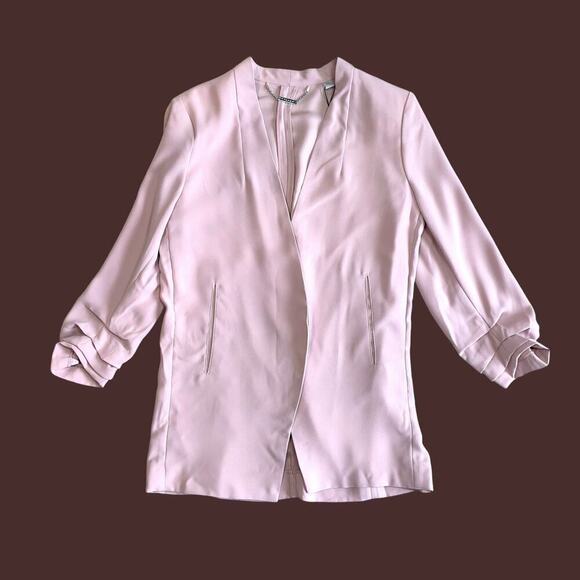 Tahari Pink Open Front Blazer NWT Medium - Picture 4 of 15